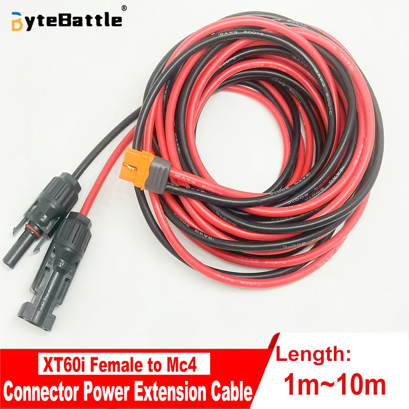 Solar Cable Mc4 Connector - Cable solar a XT60i-F, cable de