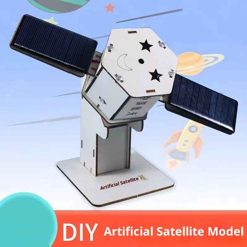 DIY satélite Solar montaje Art - Renewable Energy Model reseña y precio