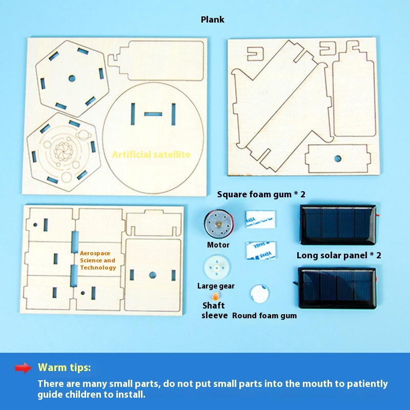 DIY satélite Solar montaje Art - Renewable Energy Model reseña y precio