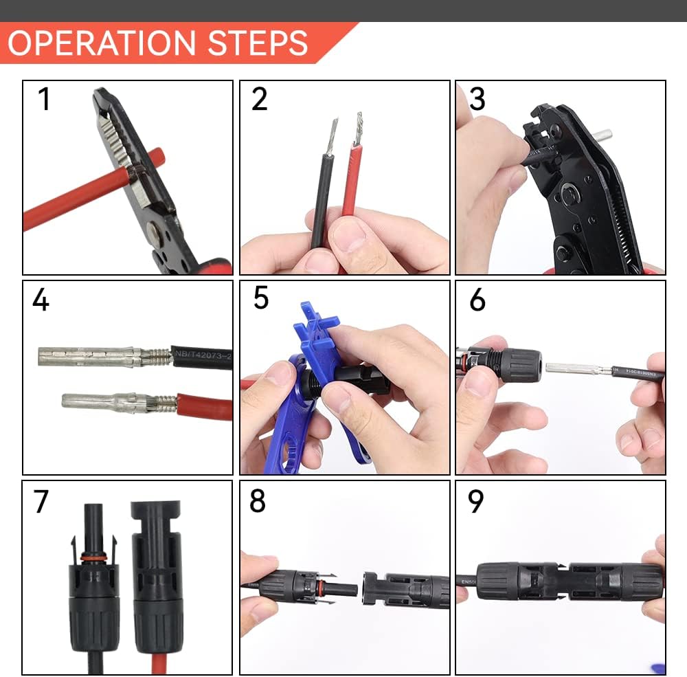 Kit de Herramientas para Crimp - Solar Cable Mc4 Connector reseña y precio