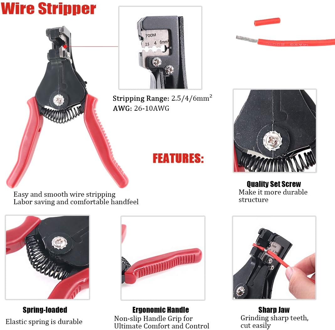 Kit de Herramientas para Crimp - Solar Cable Mc4 Connector reseña y precio