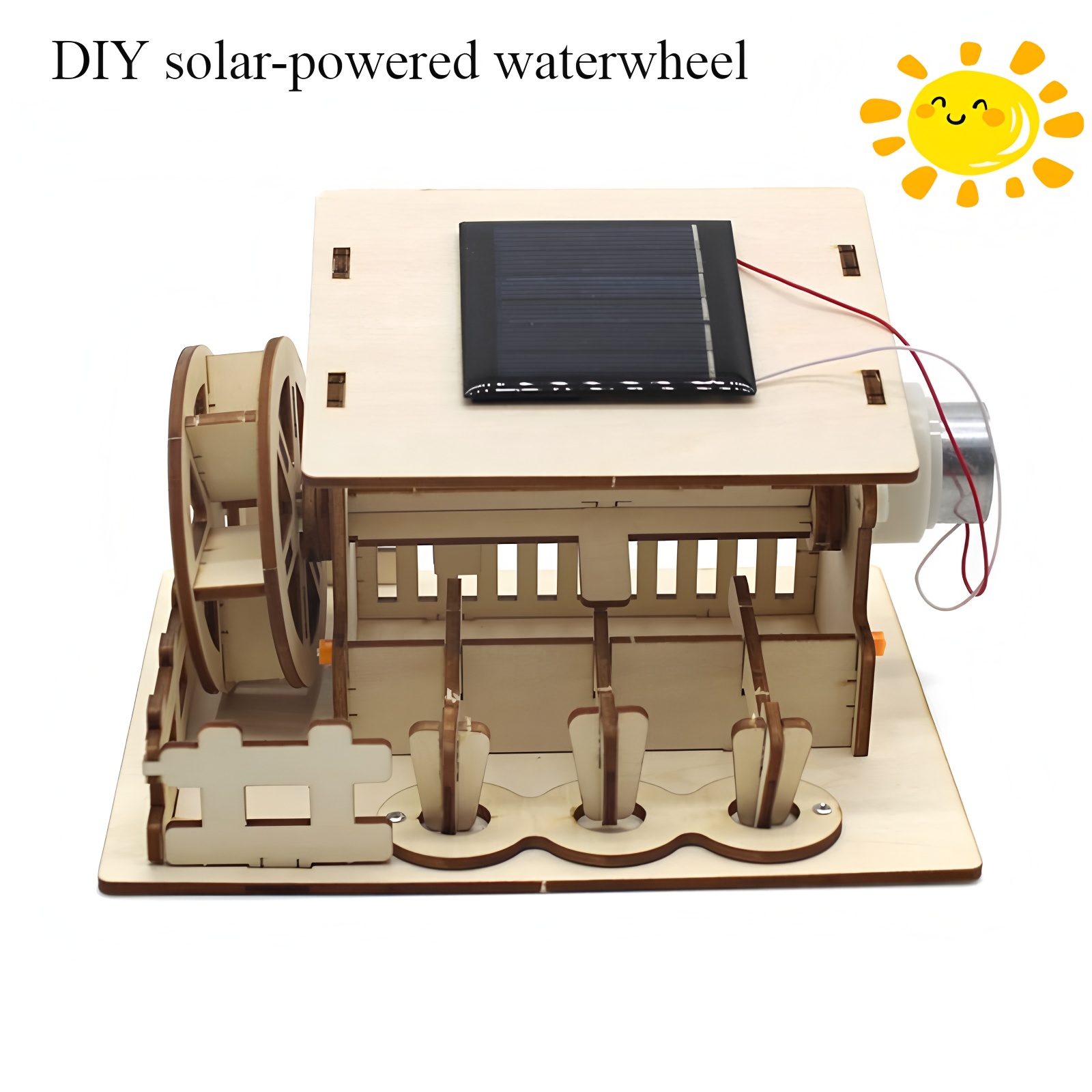 Rueda de agua con energía sola - Renewable Energy Model reseña y precio