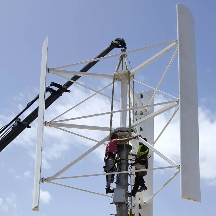 1KW 2KW 48v 96v120V generador  - Wind Turbine Generator reseña y precio